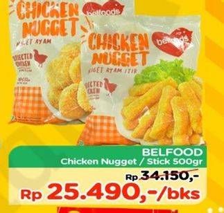 Promo Harga BELFOODS Nugget 500 gr - TIP TOP