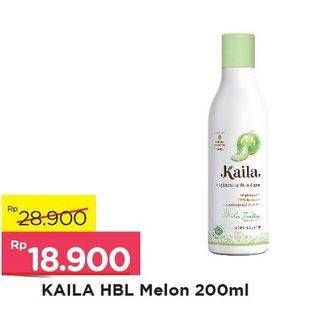 Promo Harga KAILA Body Lotion Melon Fantasy 200 ml - Alfamart