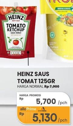 Promo Harga Heinz Tomato Ketchup 125 gr - Carrefour
