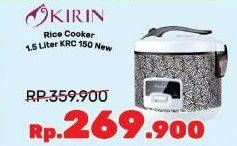Promo Harga Kirin Rice Cooker KRC-150  - Yogya
