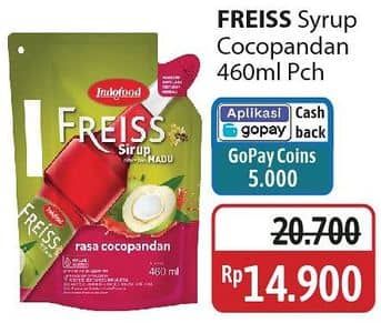 Promo Harga Freiss Syrup Cocopandan 460 ml - Alfamidi