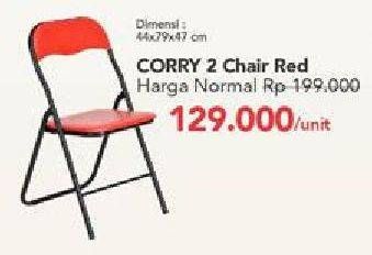 Promo Harga CORRY 2 Chair  - Carrefour