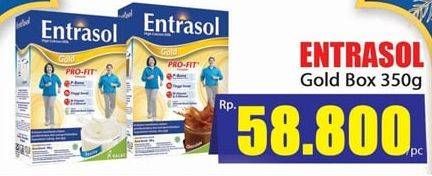 Promo Harga ENTRASOL Gold Susu Bubuk 350 gr - Hari Hari