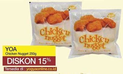 Promo Harga YOA Chicken Nugget 250 gr - Yogya