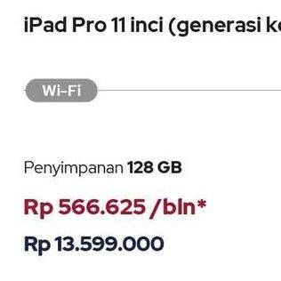 Promo Harga Apple iPad Pro 11 Inch  - iBox
