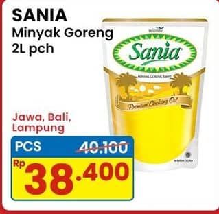 Promo Harga Sania Minyak Goreng 2000 ml - Indomaret