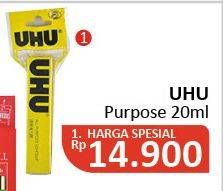 Promo Harga UHU Glue Multi 20 ml - Alfamidi
