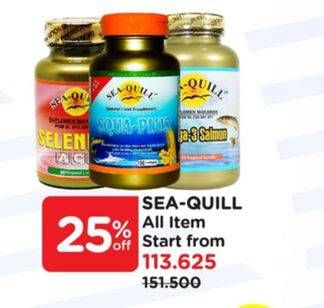 Promo Harga Sea Quill Supplement Range  - Watsons