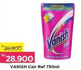 Promo Harga VANISH Penghilang Noda Cair 750 ml - Alfamart