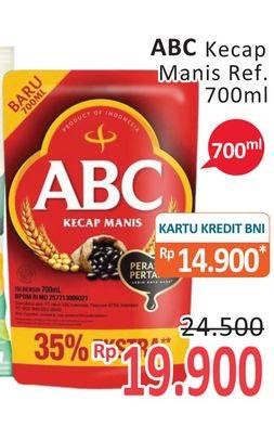 Promo Harga ABC Kecap Manis 700 ml - Alfamidi