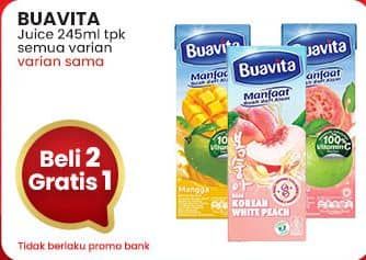 Promo Harga Buavita Fresh Juice All Variants 245 ml - Indomaret