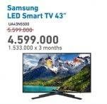 Promo Harga SAMSUNG UA43N5500 | Smart TV LED 43"  - Electronic City