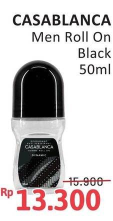 Promo Harga Casablanca Men Roll On Black 50 ml - Alfamidi
