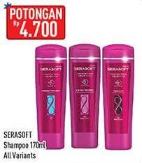 Promo Harga SERASOFT Shampoo All Variants 170 ml - Hypermart
