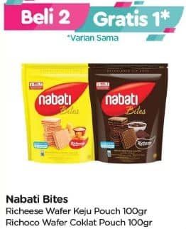 Promo Harga Nabati Bites Richeese, Richoco 115 gr - TIP TOP