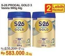 Promo Harga S26 Procal Gold Susu Pertumbuhan Vanilla 900 gr - Indomaret