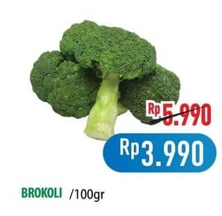 Promo Harga Brokoli per 100 gr - Hypermart