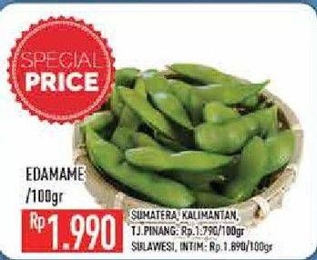 Promo Harga Edamame per 100 gr - Hypermart