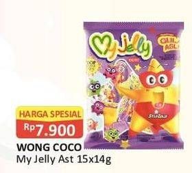 Promo Harga WONG COCO My Jelly per 15 pcs 14 gr - Alfamart