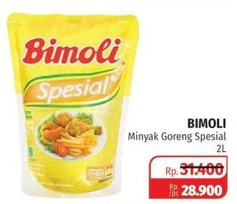 Promo Harga BIMOLI Minyak Goreng Spesial 2000 ml - Lotte Grosir