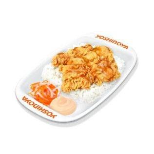 Promo Harga Yoshinoya Big Fried Chicken+Nasi  - Yoshinoya