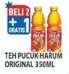 Promo Harga TEH PUCUK HARUM Minuman Teh Original per 2 botol 350 ml - Hypermart