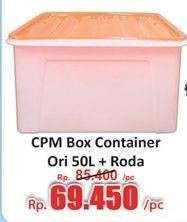 Promo Harga CPM Container Box + Roda 50000 ml - Hari Hari