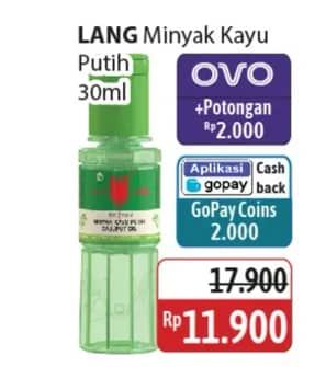 Promo Harga Cap Lang Minyak Kayu Putih 30 ml - Alfamidi