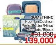 Promo Harga Somethinc Hooman Cushion C01 Perle, C01.5 Butter, N01 Nina, N02 Charlotte, W01 Bijoux  - LotteMart