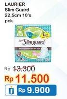 Promo Harga Laurier Super Slimguard Day 22.5cm 10 pcs - Indomaret