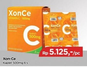 Promo Harga XON CE Vitamin C 6 pcs - TIP TOP