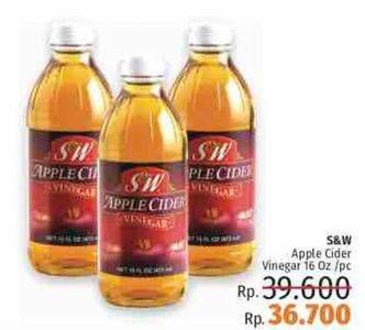 Promo Harga SW Apple Cider Vinegar  - LotteMart