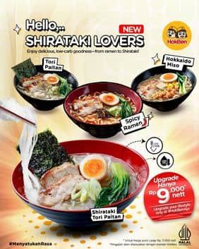 Promo Harga Shirataki Lovers  - HokBen