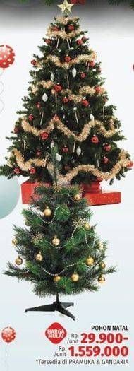 Promo Harga Christmas Tree  - LotteMart