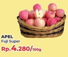 Promo Harga Apel Fuji Super per 100 gr - Yogya