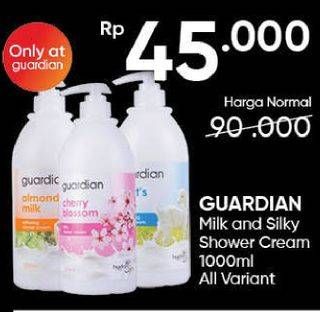 Promo Harga GUARDIAN Milk Bath All Variants 1000 ml - Guardian