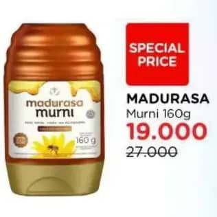 Promo Harga Madurasa Madu Murni 160 gr - Watsons