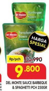 Promo Harga Del Monte Cooking Sauce Barbeque, Spaghetti 250 gr - Superindo