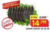 Promo Harga Udang Pancet AK 30-35 per 100 gr - Superindo