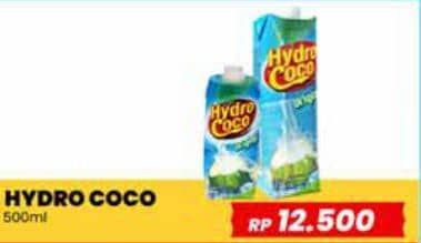 Promo Harga Hydro Coco Minuman Kelapa Original 500 ml - Yogya