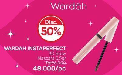 Promo Harga WARDAH Instaperfect 3D Brow Mascara  - Guardian