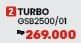 Turbo GS-B2500/01 | Kompor Gas Portable Mini  Harga Promo Rp269.000