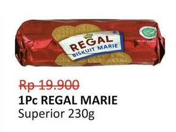Promo Harga REGAL Marie Superior 230 gr - Alfamidi