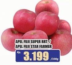Promo Harga Apel Fuji Super RRT/ Apel Fuji Star Farmer  - Hari Hari