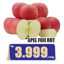 Promo Harga Apel Fuji RRT per 100 gr - Hari Hari