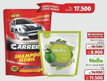 Promo Harga Carrera Wash & Glow/Stella All In One  - Lotte Grosir
