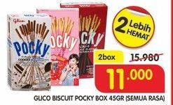 Promo Harga GLICO POCKY Stick All Variants per 2 box 45 gr - Superindo