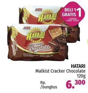 Promo Harga ASIA HATARI Malkist Crackers Chocolate 120 gr - Lotte Grosir
