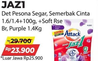 Attack Jaz1 Detergent Powder