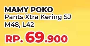 Promo Harga Mamy Poko Pants Xtra Kering M48, L42 42 pcs - Yogya